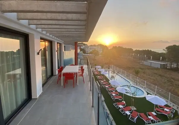 Deluxe Apart Daire, 2 Yatak Odası, Teras