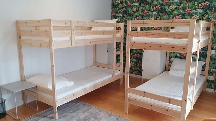 Bed in a Shared Mixed Room , Shared Bathroom ( 4 pax)