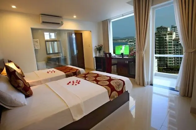 Deluxe İki Ayrı Yataklı Oda, Balkon, Okyanus Manzaralı