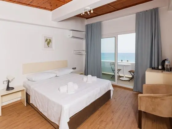 Standard Oda Balkonlu Ve Deniz Manzaralı ( French Bed )