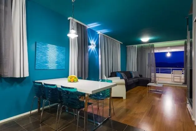 Deluxe Apart Daire, 2 Yatak Odası, Deniz Manzaralı, Denize Bakan