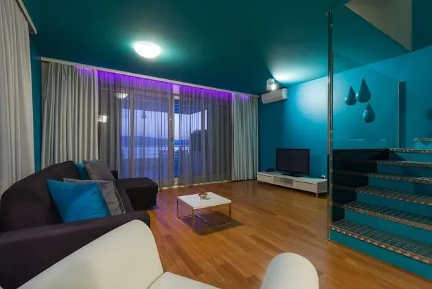 Deluxe Apart Daire, 2 Yatak Odası, Deniz Manzaralı, Denize Bakan
