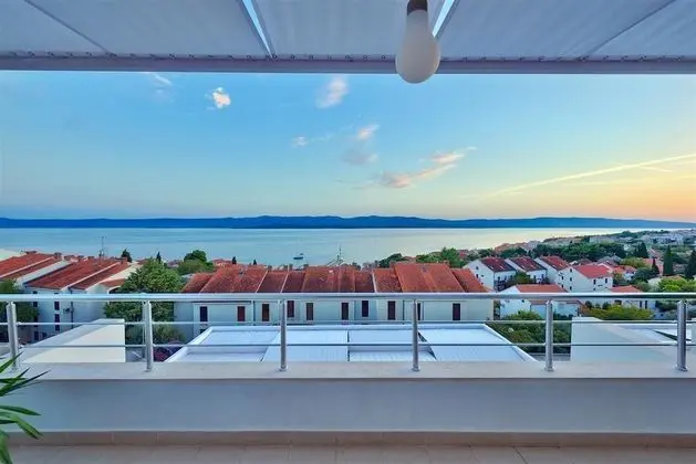 Deluxe Apart Daire, 2 Yatak Odası, Deniz Manzaralı, Denize Bakan