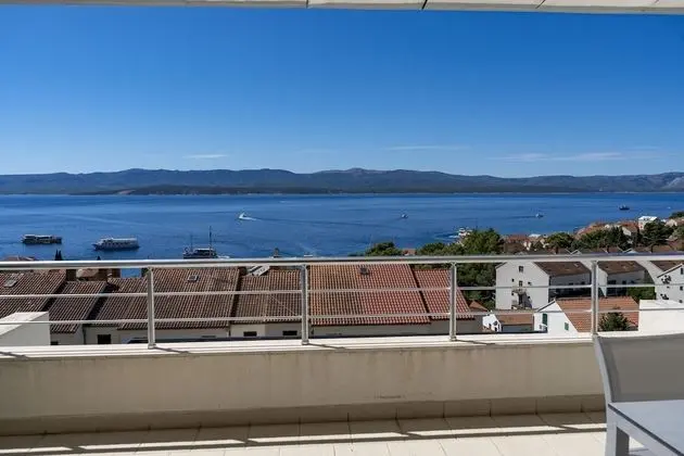 Deluxe Apart Daire, 2 Yatak Odası, Deniz Manzaralı, Denize Bakan