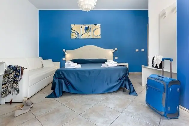 Tek Büyük Yataklı Oda, Veranda (Rosa Blu)