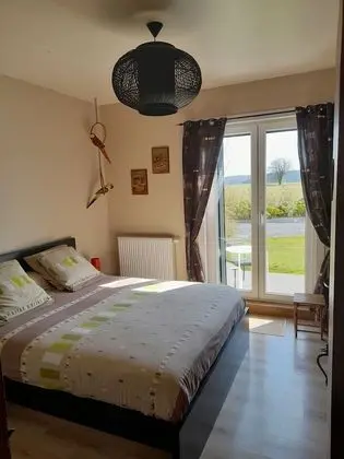 Panoramic Tek Büyük Yataklı Oda, 1 Yatak Odası, Sigara İçilmez, Bahçe Manzaralı (Forêt)