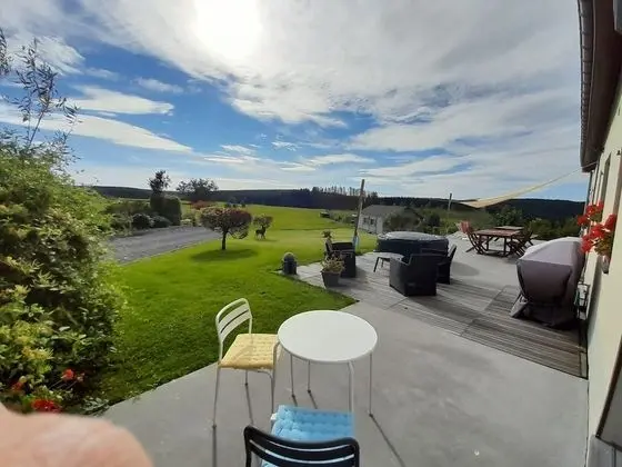 Panoramic Tek Büyük Yataklı Oda, 1 Yatak Odası, Sigara İçilmez, Bahçe Manzaralı (Forêt)