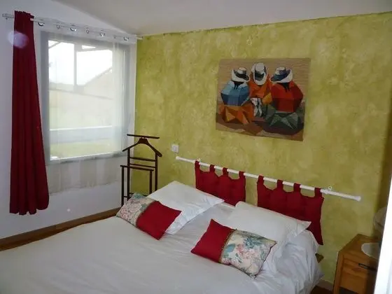 Family Stüdyo, 2 Yatak Odası, Küçük Mutfak, Bahçe Manzaralı (Gite des Vendangeurs)