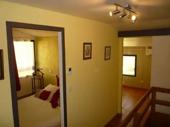 Family Stüdyo, 2 Yatak Odası, Küçük Mutfak, Bahçe Manzaralı (Gite des Vendangeurs)