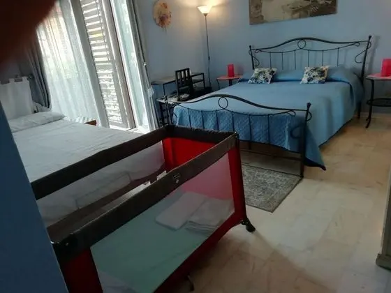 Family Dört Kişilik Oda, Teras, Bahçe Manzaralı