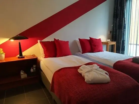 Deluxe Tek Büyük veya İki Ayrı Yataklı Oda (de Blauwe Kamer)