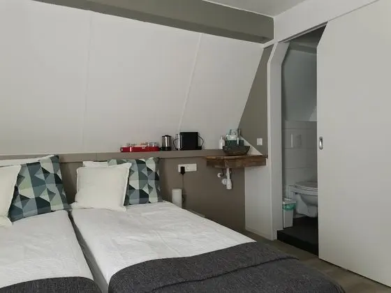 Deluxe Tek Büyük veya İki Ayrı Yataklı Oda, Ortak Banyo (Kwintelooijen)