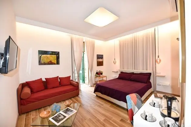 Deluxe Tek Büyük Yataklı Oda, 1 Büyük (Queen) Boy Yatak ve Çekyat, Balkon, Şehir Manzaralı