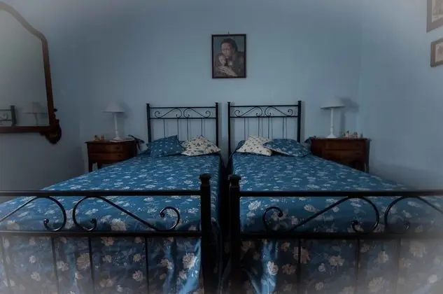 Traditional Tek Büyük veya İki Ayrı Yataklı Oda, 1 Yatak Odası, Tepe Manzaralı (Blue)