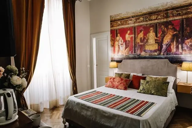 Design Tek Büyük Yataklı Oda, 1 Büyük (Queen) Boy Yatak, Sigara İçilmez, Avlu Manzaralı
