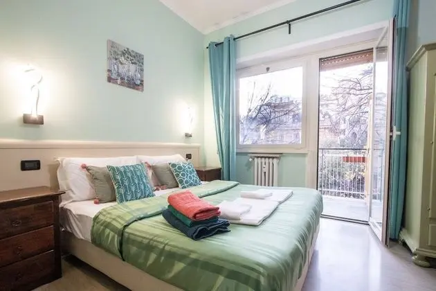 Design Tek Büyük veya İki Ayrı Yataklı Oda, Balkon