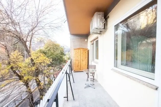 Design Tek Büyük veya İki Ayrı Yataklı Oda, Balkon
