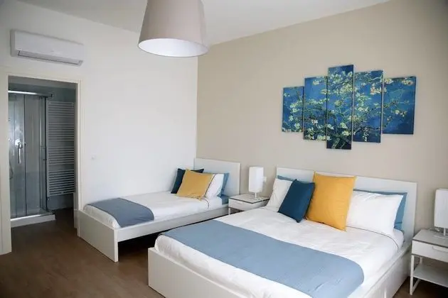 Standard Dört Kişilik Oda, Banyolu/Duşlu, Bahçe Manzaralı (Acqua)