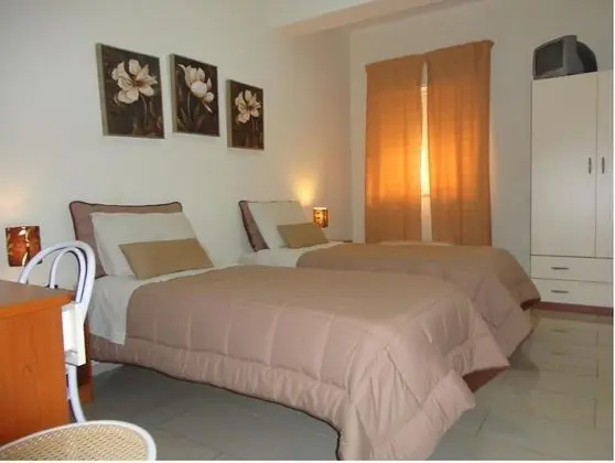 Basic Üç Kişilik Oda, Özel Banyo, Avlu