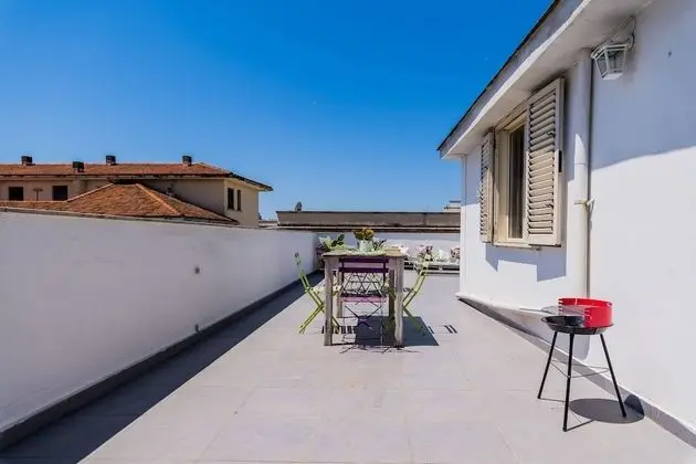 Panoramic Tek Büyük Yataklı Oda, Teras