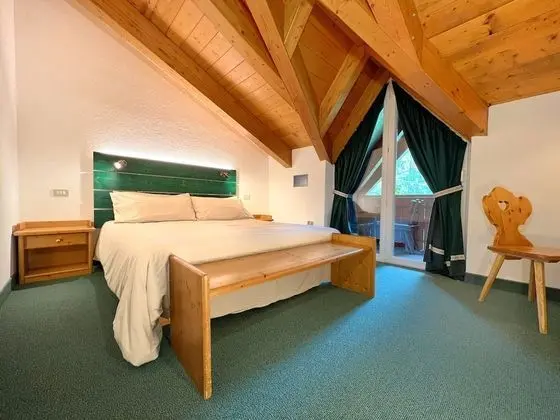 Tek Büyük veya İki Ayrı Yataklı Oda, Dağ Manzaralı