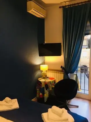 Tek Büyük veya İki Ayrı Yataklı Oda, Banyolu/Duşlu (Small Room) (Light Blue)