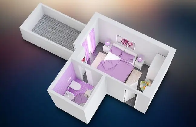 Comfort Tek Büyük Yataklı Oda