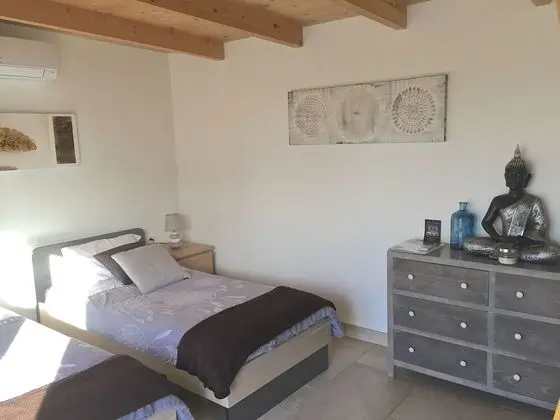 Comfort İki Ayrı Yataklı Oda, 2 Tek Kişilik Yatak, Havuz Kullanımı, Zemin Kat