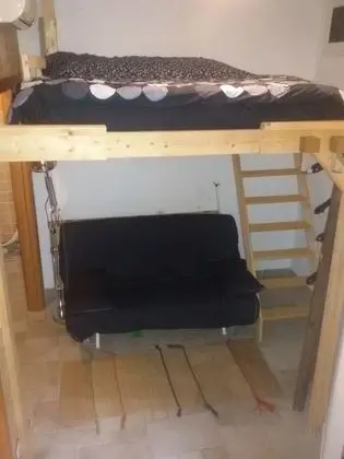 Tek Büyük Yataklı Oda, Teras (Loft Bed)