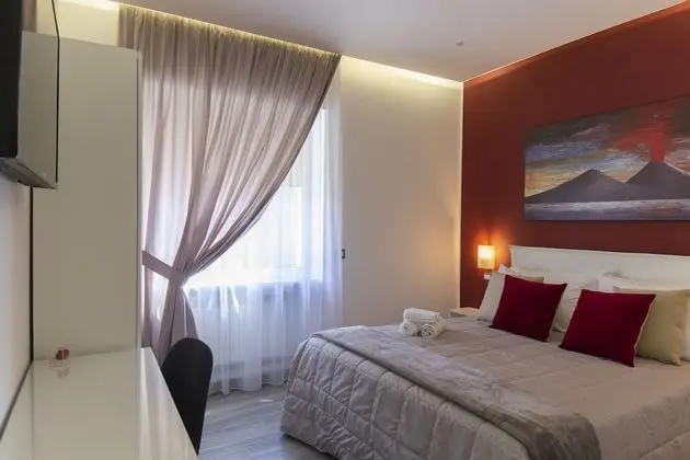 Deluxe Tek Büyük Yataklı Oda, Şehir Manzaralı (Stanza Fuoco)