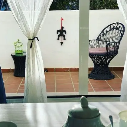 Comfort Oda, 1 Yatak Odası, Sigara İçilmez, Bahçe Manzaralı (Blue)