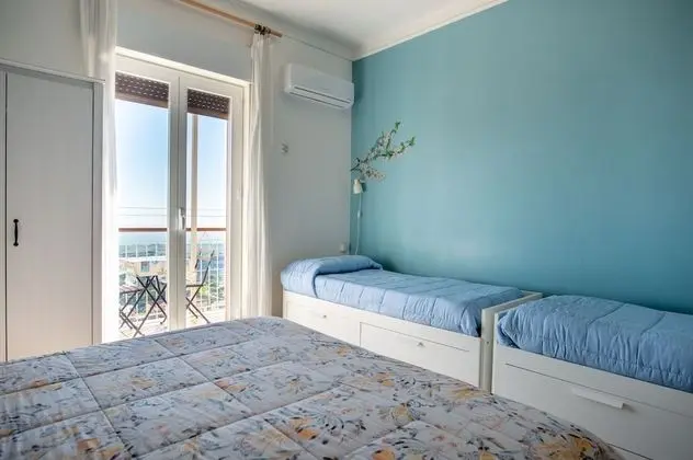Panoramic Dört Kişilik Oda, Balkon, Deniz Manzaralı