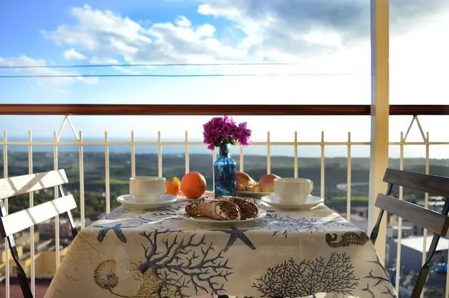 Panoramic Oda, 1 Büyük (Queen) Boy Yatak, Balkon, Deniz Manzaralı