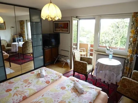 Tek Büyük Yataklı Oda, Ortak Banyo (Balcony)