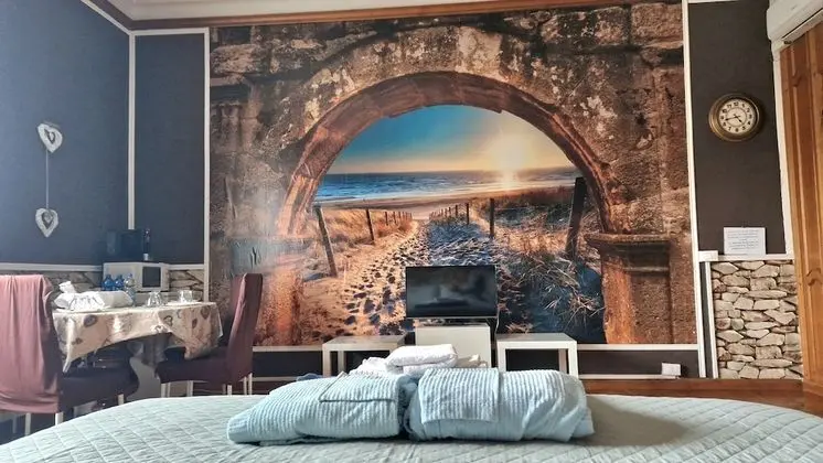 Standard Dört Kişilik Oda, 1 Yatak Odası, Ortak Banyo, Şehir Manzaralı