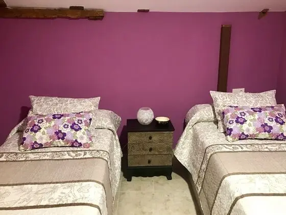 Tek Büyük Yataklı Oda, Ortak Banyo (Lila)