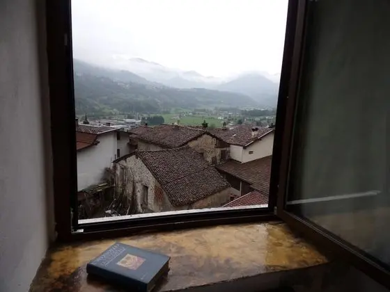 Dört Kişilik Oda, Özel Banyo, Dağ Manzaralı (Stanza del Duca)