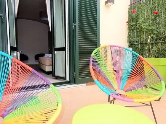 Exclusive Tek Büyük veya İki Ayrı Yataklı Oda, Teras, Şehir Manzaralı