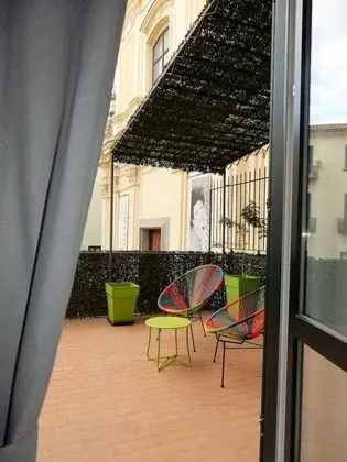 Superior Tek Büyük veya İki Ayrı Yataklı Oda, Teras, Şehir Manzaralı