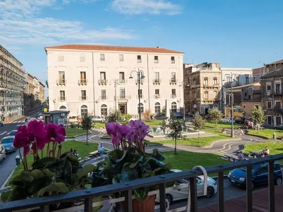 Dört Kişilik Oda, Balkon, Şehir Manzaralı (Aretusa)