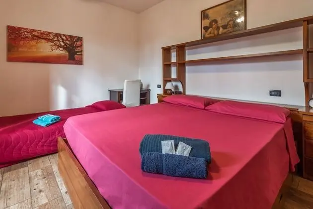 Comfort Tek Büyük Yataklı Oda, Birden Çok Yatak, Ortak Banyo, Bahçe Manzaralı