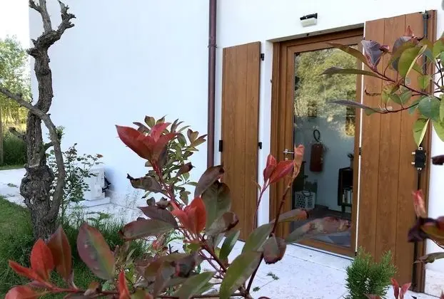 Deluxe Tek Büyük veya İki Ayrı Yataklı Oda, Teras, Bahçe Manzaralı