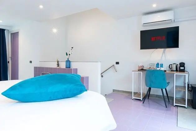 Deluxe Tek Büyük Yataklı Oda, Teras