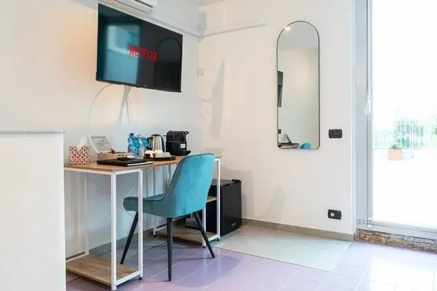 Deluxe Tek Büyük Yataklı Oda, Teras