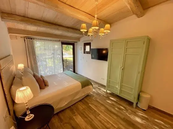 Deluxe Oda, Veranda, Bahçe Manzaralı