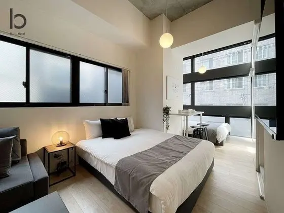 Deluxe Apart Daire, 1 Yatak Odası, Sigara İçilmez, Şehir Manzaralı (bHotel Nekoyard 201)
