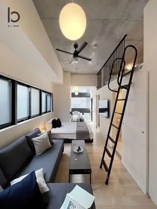 Deluxe Apart Daire, 1 Yatak Odası, Sigara İçilmez, Şehir Manzaralı (bHotel Nekoyard 201)