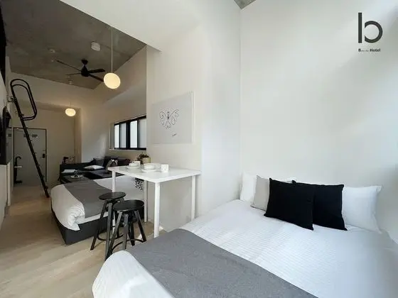 Deluxe Apart Daire, 1 Yatak Odası, Sigara İçilmez, Şehir Manzaralı (bHotel Nekoyard 301)