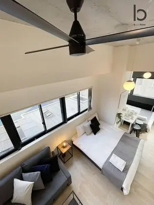 Deluxe Apart Daire, 1 Yatak Odası, Sigara İçilmez, Şehir Manzaralı (bHotel Nekoyard 401)