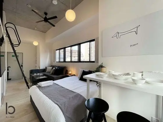 Deluxe Apart Daire, 1 Yatak Odası, Sigara İçilmez, Şehir Manzaralı (bHotel Nekoyard 401)